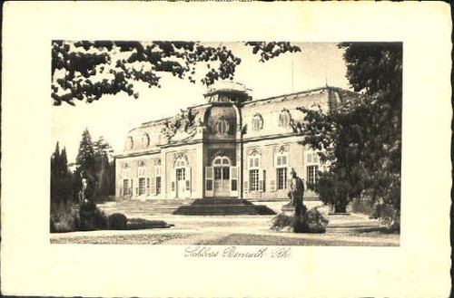 Benrath schloss 1929 - o,