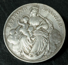 Alte silberne Münze