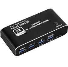 KVM HDMI Switch 1 Monitor 2