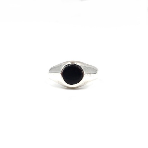 925 silber ring schwarzer - 925,