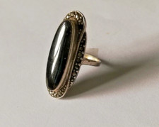 Antik Art Déco Edel Onyx