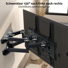 LED LCD TV Fernseher Wandhalterung schwenkbar Wandhalter neigbar 32 - 75 Zoll