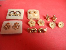 Konvolut Modeschmuck Ohrclips