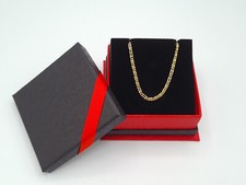 585 Gold Kette 55cm Pfauenauge