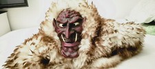  Teufel Dämon  Holz Maske,Fasnacht,Fasnet,Larve, Fasching,Karneval