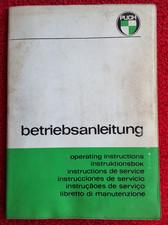 Puch Cobra T Betriebsanleitung Bedienung Wartung Pflege Bordbuch Handbuch