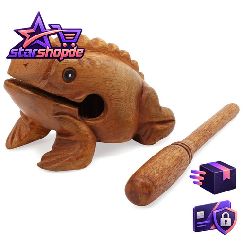 Guiro hölzerner frosch - guiro,