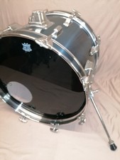 18" Bassdrum "NewSound" Trommel Fantrommel Blau f.Schlagzeug Drumset