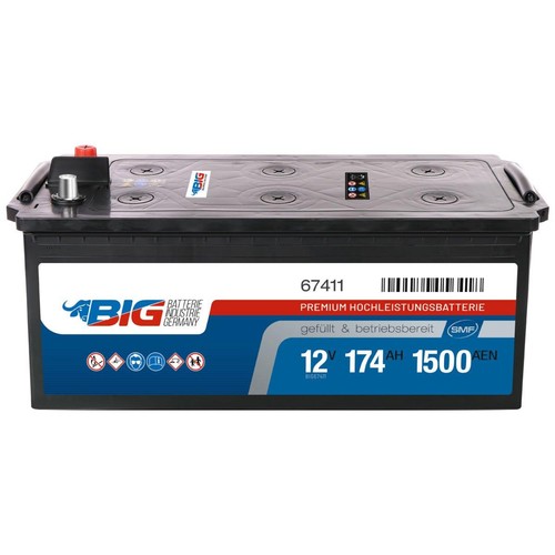 Nutzfahrzeugbatterie 174ah big - nutzfahrzeugbatterie,