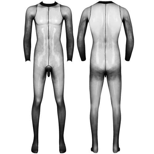 Herren durchsichtig mesh - herren,