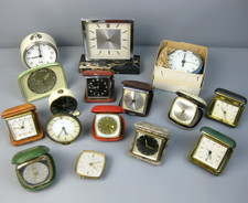 Konvolut alte Uhren Wecker Reisewecker u.a. Junghans Kienzle Mauthe mechanisch