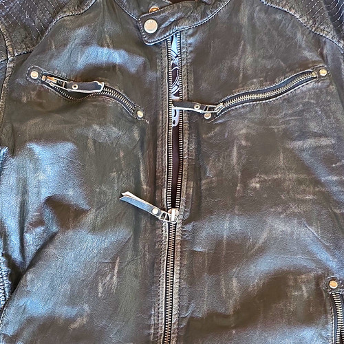 Gipsy herren leder bikerjacke - gipsy,