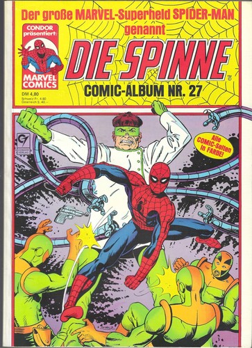 Die spinne comic album - die,