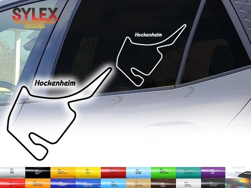 Hockenheim aufkleber 2x - hockenheim, 2