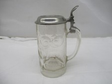 Antiker Glas Krug „R