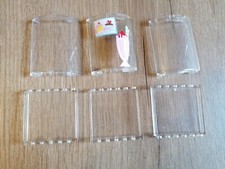 LEGO: 6x transparente Platte