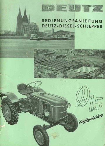 Bedienungsanleitung deutz fahr - bedienungsanleitung, deutz-fahr