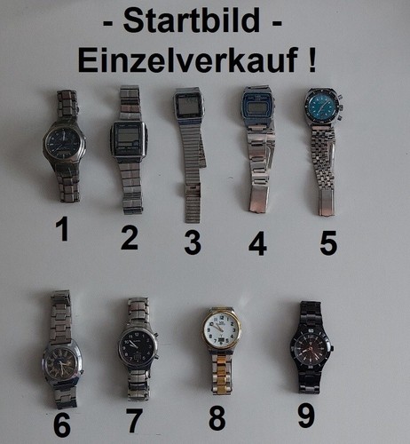 Verschiedene armbanduhren für - verschiedene,