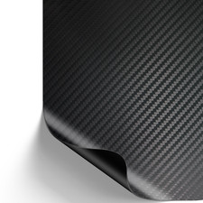 [23,55€/m²] Autofolie - 3D Carbon matt I Folie für Auto schwarz innen & außen