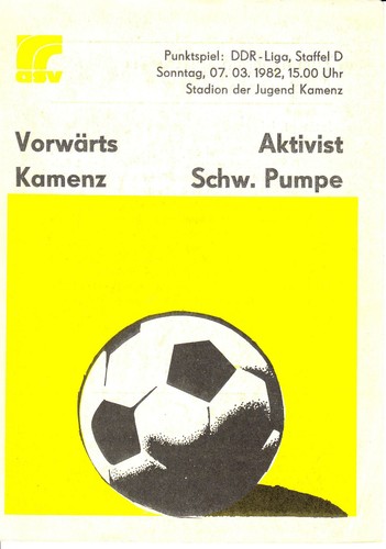 Ddr liga asg vorwärts - 81/82,