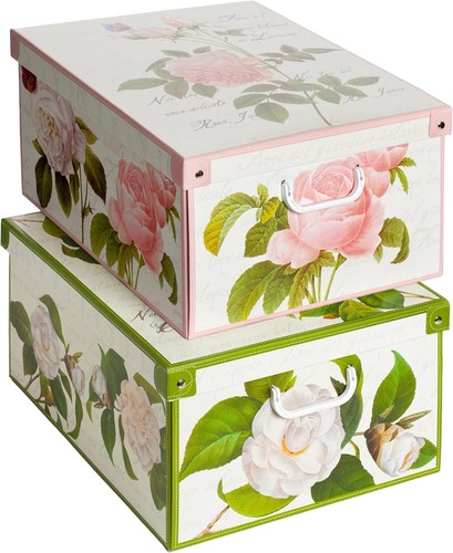 2er set aufbewahrungsbox mit - 2er-set,