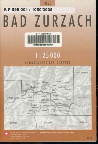 Bad zurzach landeskarte - zurzach., der