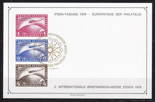 Deutsche luftpost zeppelin - deutsche,