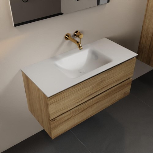 Corian waschtisch set weiß - waschtisch,