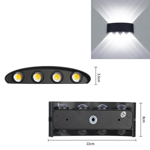 Cube würfel led wandleuchte - cube,