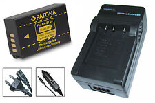 Ladegerät + Patona Akku für Nikon 1 AW1, 1 S1, 1 J1, 1 J2, 1 J3, 1 V3 - EN-EL20
