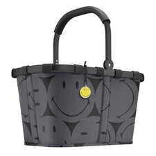reisenthel carrybag smiley grey Einkaufskorb Picknickkorb Stoffkorb Tragetasche