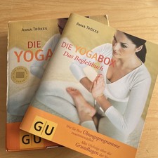 Yoga Box Anna Trökes 60 Karten Yogaposen Buch Topzustand GU Eigene Praxis