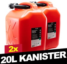 2x 20L BENZINKANISTER