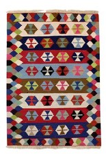 Teppich Kelim Handgewebt Perserteppich Orientteppich Carpet Matta Rug 150x99cm