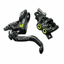 Magura MT7 Pro Scheibenbremsset - Black-Fluro-Yellow/Mystic Grey Anodized