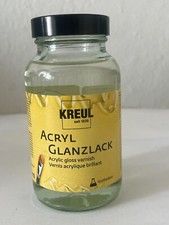 KREUL Acryl Glanzlack, Seidenglanzlack, Mattlack auf Kunstharzbasis Speichelecht
