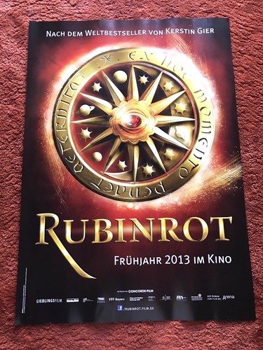 Rubinrot kinoplakat poster - poster, a1