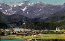 Alte AK Tirol: Telfs - mit