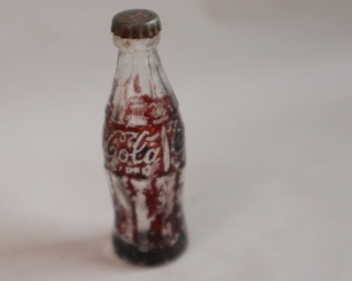 Alte kleine coca cola - kleine, flasche