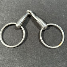 Vintage Pferdegebiss Snaffle-Gebiss Maul Mundstück Zweiteilig Wassertrense