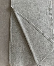 Allude Schal Cashmere Kaschmir grau groß neu ohne Etikett Anthrazit