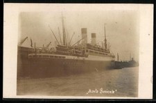 Foto-AK Passagierschiff Monte