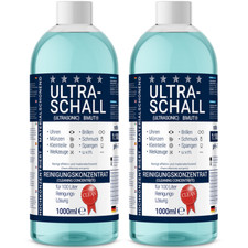 2 Liter Ultraschallreiniger Konzentrat Brillen Schmuck Zahnersatz Ulraschallbad