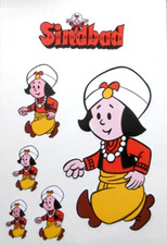 Werbe-Aufkleber Set Sindbad