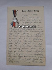 1925 AK Danzig Corps Baltica Studentika Baltica-Borussia Bielefeld
