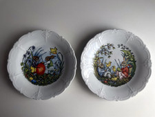 2x Porzellan Osterteller