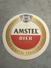 Bierdeckel Coaster Beermat Amstel Bier #1014#