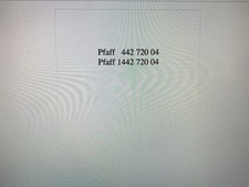 Pfaff 1442   Manual  Digital