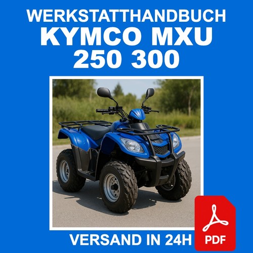 Werkstatthandbuch kymco mxu - kymco,