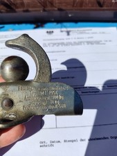 Anhängerkupplung Mofa Moped Roller mit ABE Abnahmebestätigung Hemmelskamp Hebie